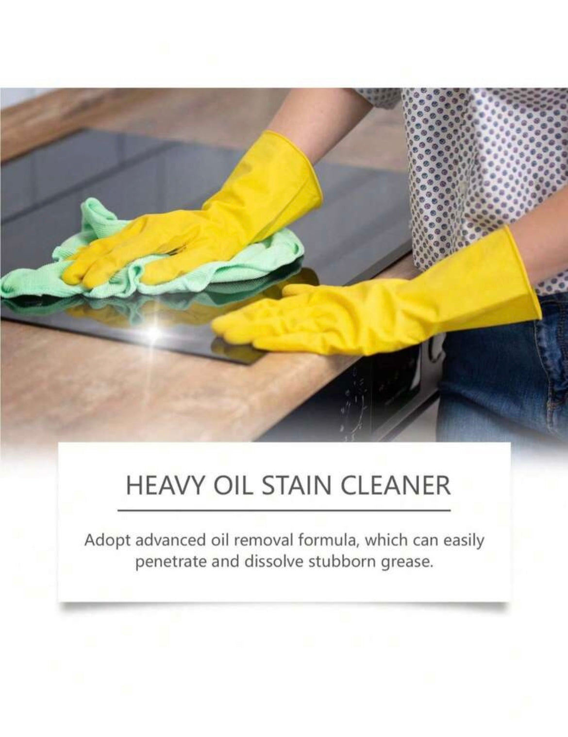 Heavy Oil stain cleaner spray