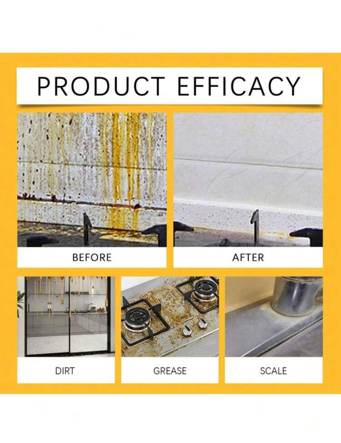 Heavy Oil stain cleaner spray