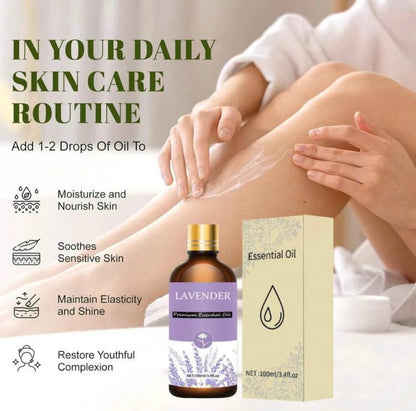 Lavender Essential Massage Oil 100ml